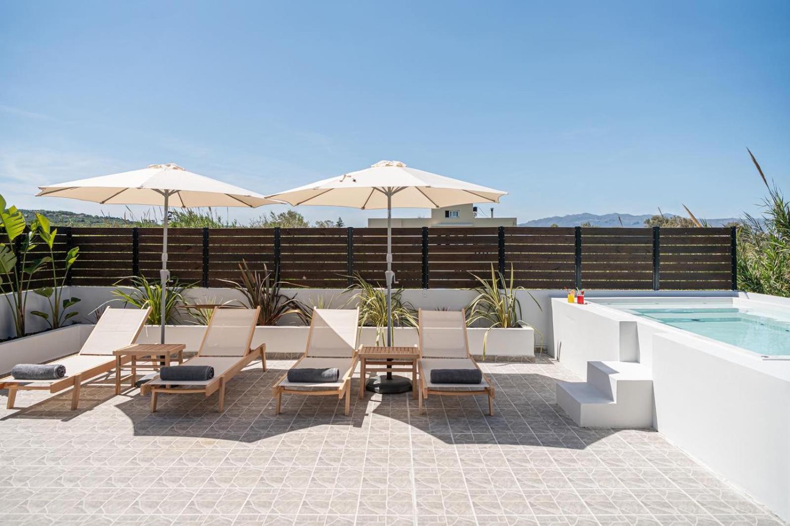 Sol Luxury Apartment - Close To The Beach With A Private Mini Pool La Canée Extérieur photo