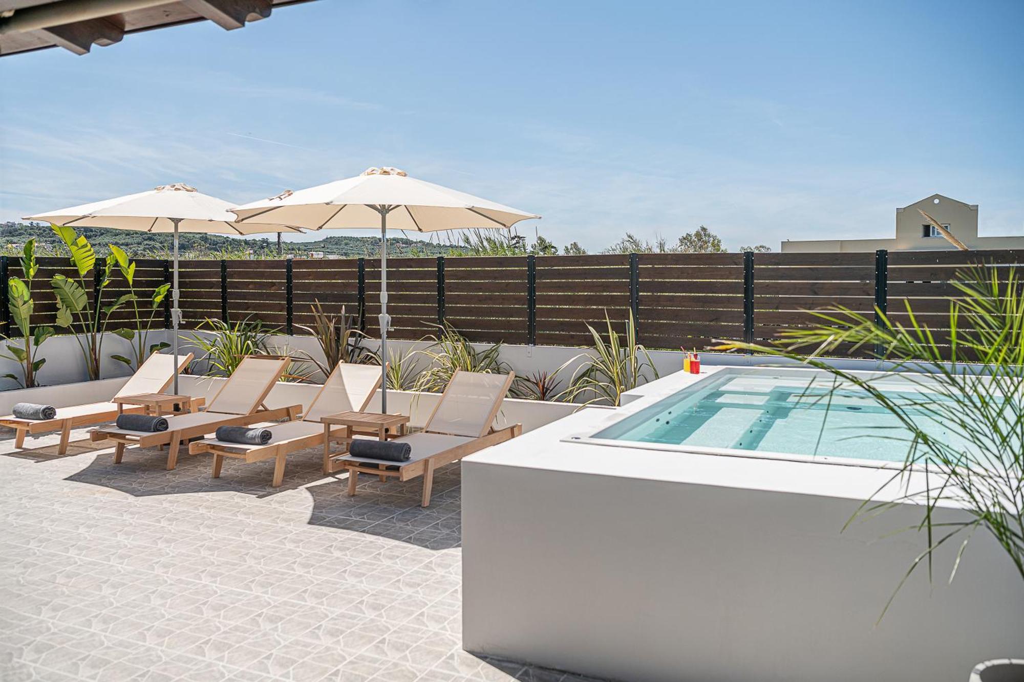 Sol Luxury Apartment - Close To The Beach With A Private Mini Pool La Canée Extérieur photo