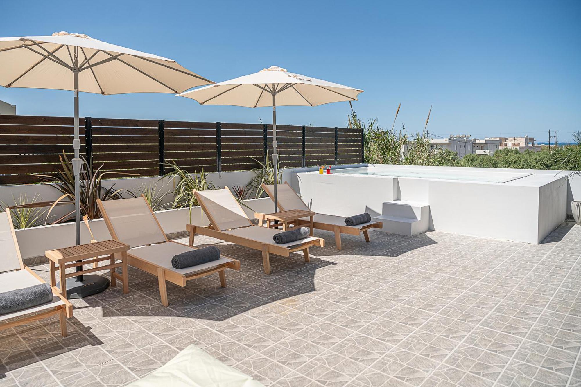 Sol Luxury Apartment - Close To The Beach With A Private Mini Pool La Canée Extérieur photo