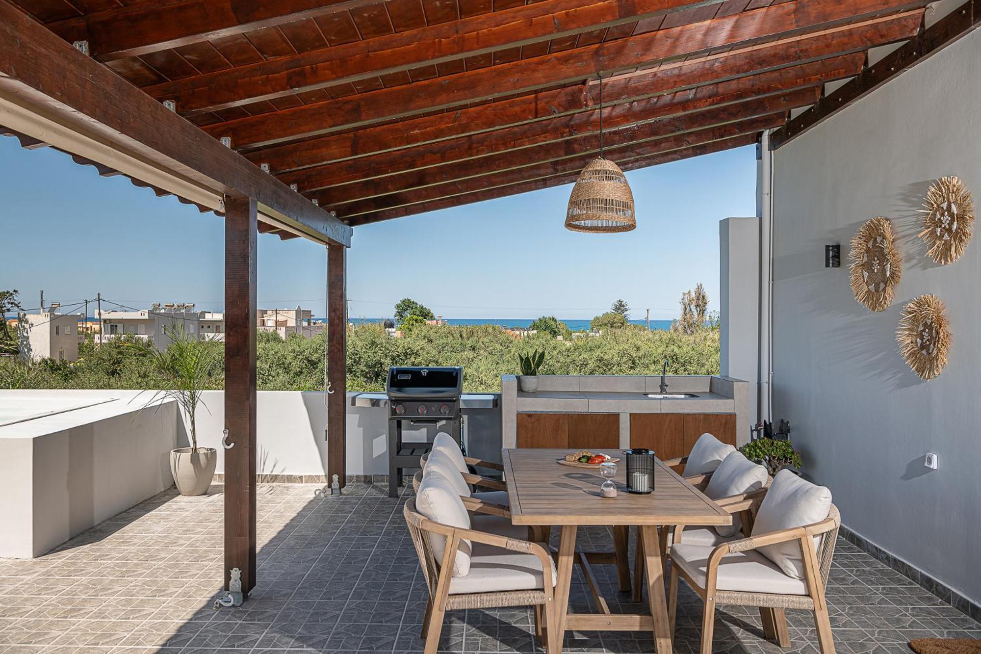 Sol Luxury Apartment - Close To The Beach With A Private Mini Pool La Canée Extérieur photo